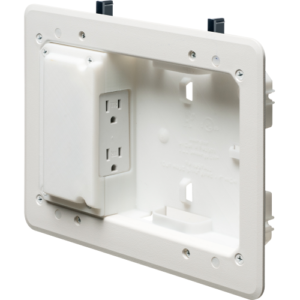 Arlington TVL508GC Low Profile TV Box with Grounding Clip