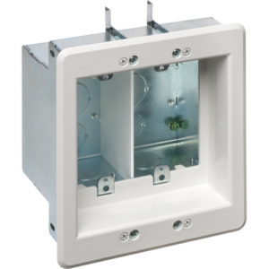 Arlington TVBS505 2-Gang Steel Recessed TV Box